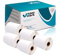 specmark 5 rouleaux d'étiquettes Compatible avec DYMO S0904980 104mm x 159mm S0904980 220 pièces compatibles avec toutes les imprimantes d'étiquettes LabelWriter 4XL, LW 4XL