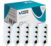 specmark Bobine d’étiquettes Compatible avec DYMO LW Compatible avec imprimantes d’étiquettes 450 400 330 320 310 4XL Duo Turbo Twin et Seiko SLP 99012 (36mm x 89mm) G 20 rouleaux