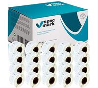 specmark Bobine d’étiquettes Compatible avec DYMO LW Compatible avec imprimantes d’étiquettes 450 400 330 320 310 4XL Duo Turbo Twin et Seiko SLP 11353 (12mm x 24mm) G 20 Rouleaux