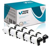 specmark Lot de 10 rouleaux d'étiquettes individuelles compatibles avec Brother DK-11241 102 mm x 152 mm 200 étiquettes pour toutes les imprimantes d'étiquettes QL-570 QL-700 QL-800