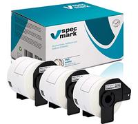 specmark Lot de 3 rouleaux d'étiquettes individuelles compatibles avec Brother DK-11202 62 mm x 100 mm 300 étiquettes pour toutes les imprimantes d'étiquettes QL-570 QL-700 QL-800