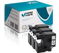 specmark Lot de 3 rubans encreurs compatibles avec DYMO D1 53713-24 mm x 7 m - Noir sur blanc - Compatible avec DYMO D1 pour imprimante LM Label-Manager LP Label-Point LW Label-Writer DUO