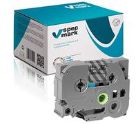 specmark Ruban TZe-145 18mm x 8m Ruban blanc sur transparent compatible avec l'imprimante Brother PT P-touch AZe-145 EZe-145 TZ-145 TZ2-145