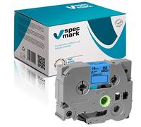 specmark Ruban TZe-243 18mm x 8m Satz x 20 St. Ruban bleu sur blanc compatible avec l'imprimante Brother PT P-touch AZe-243 EZe-243 TZ-243 TZ2-279