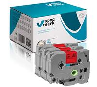 specmark Ruban TZe-243 18mm x 8m Satz x 20 St. Ruban bleu sur blanc compatible avec l'imprimante Brother PT P-touch AZe-243 EZe-243 TZ-243 TZ2-268