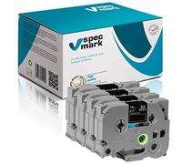 specmark Ruban TZe-243 18mm x 8m Satz x 20 St. Ruban bleu sur blanc compatible avec l'imprimante Brother PT P-touch AZe-243 EZe-243 TZ-243 TZ2-261