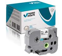 specmark Ruban TZe-253 24mm x 8m Ruban bleu sur blanc compatible avec l'imprimante Brother PT P-touch AZe-253 EZe-253 TZ-253 TZ2-253