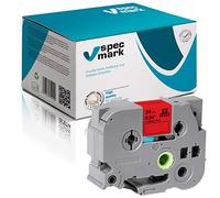 specmark Ruban TZe-451 24mm x 8m Ruban noir sur rouge compatible avec l'imprimante Brother PT P-touch AZe-451 EZe-451 TZ-451 TZ2-451