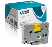specmark Ruban TZe-525 9mm x 8m Satz x 5 St. Ruban blanc sur bleu compatible avec toutes les imprimantes Brother PT P-touch AZe-525 EZe-525 TZ-525 TZ2-526