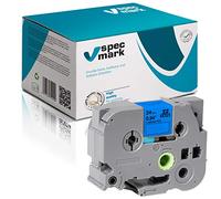specmark Ruban TZe-551 24mm x 8m Ruban noir sur bleu compatible avec imprimante Brother PT P-touch AZe-551 EZe-551 TZ-551 TZ2-551