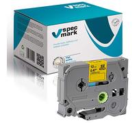 specmark Ruban TZe-B31 12mm x 5m Satz x 5 St. Ruban fluorescent noir sur orange compatible avec toutes les imprimantes Brother PT P-touch AZe-B31 EZe-B31 TZ-B31 TZ2-B32