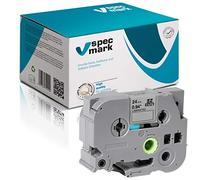 specmark Ruban TZe-M951 24mm x 8m Ruban noir sur argent opaque compatible avec imprimante Brother PT P-touch AZe-M951 EZe-M951 TZ-M951 TZ2-M951