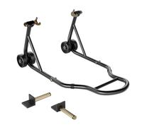 SPECSTAR Support de Moto Capacité de 200 kg, Levage de Roue Arrière avec Bobine de Bras Oscillant Réglable U+L, Support de Paddock Robuste