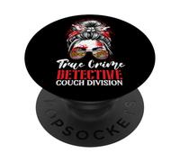 Spectacle de Meurtre de la Division Messy Bun Couch PopSockets PopGrip Adhésif