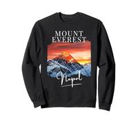 Spectaculaire Himalaya Mountain Climbers Everest Camp Népal Sweatshirt