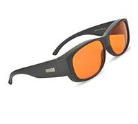 Spectra479 - Fit Over 99.9% Blue Light Blocking Glasses for Sleep - Amber Nighttime Eyewear - Turn your Prescription & Reading Glasses Into World-Class Blue Blockers