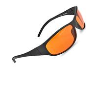 Spectra479 Lunettes ambrées bleues pour un sommeil efficace à 99,9% - Lunettes de nuit - Lunettes spéciales teintées orange vous aident à dormir et à détendre vos yeux