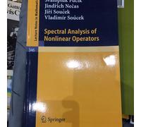 Spectral Analysis Of Nonlinear Operators