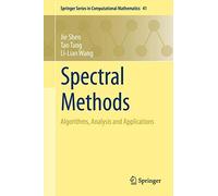 Méthodes spectrales – Algorithmes, analyse et applications (41) – Springer Verlag