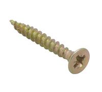 Spectre Advanced Lot de 1000 vis à bois multi-usages 4 x 30 mm Zinc jaune passivé