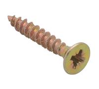 Spectre Advanced Lot de 200 vis à bois multi-usages 4 x 25 mm Zinc jaune passivé