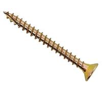 Spectre Advanced Lot de 200 vis à bois multifonctions 4 x 45 mm Zinc jaune passivé