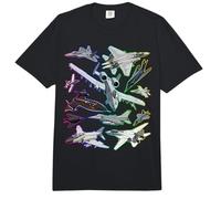 Spectre Complet de Chasseurs furtifs supersoniques à Jets Multiples Comfort Colors Adult Heavyweight T-Shirt