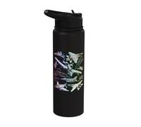 Spectre complet de chasseurs furtifs supersoniques à jets multiples Stainless Steel Insulated Water Bottle