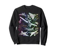 Spectre Complet de Chasseurs furtifs supersoniques à Jets Multiples Sweatshirt