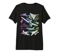 Spectre Complet de Chasseurs furtifs supersoniques à Jets Multiples T-Shirt Haut de Gamme