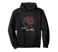 Spectre d'autisme Neuro Sparkly TDAH Sweat à Capuche
