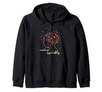 Spectre d'autisme Neuro Sparkly TDAH Sweat à Capuche