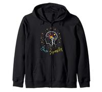 Spectre d'autisme Neuro Sparkly TDAH Sweat à Capuche