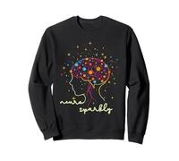 Spectre d'autisme Neuro Sparkly TDAH Sweatshirt