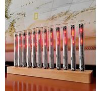 Spectre de musique, lampe de ramassage de son avec 12 tubes Nixie, interface audio pour studio et salle de jeux, reconnaissance du rythme et visualiseur pour une expérience améliorée