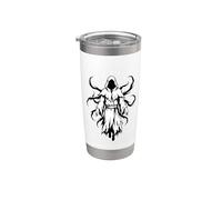Spectre Encapuchonné Couronne Bougies Art Gothique Gobelet isotherme en acier inoxydable double paroi