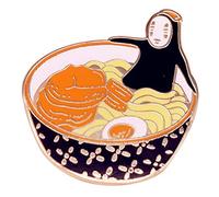 Spectre Pins Anime Studio Ghibli Spirited Away No Face Broche en émail