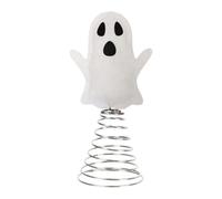 Spectres Design Cimier d ' Arbre Décoration de Noël Amusante Idéal pour Les célébrations de Noël et d ' Halloween en métal et Tissu Célébration Spectres Toppers