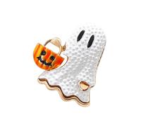 Spectres Drôles Pumpkin Pin Pin D'alliage Festif Accessoire Pour Halloween & Tenits Halloweens Brooch