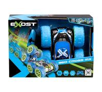 Spectron Voiture cascadeur RC Exost 360 Cross MX bleu-vert 12 km/h