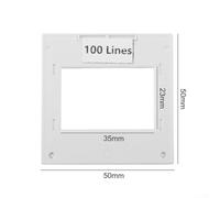 Spectrophotomètre à transmission optique à réseau de diffraction 50 600 lignes pour expériences de spectroscopie et démonstrations scientifiques (100 lignes/mm)