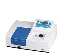 Spectrophotomètre visible, spectromètre 722N pour utilisation en laboratoire, plage de longueurs d'onde 325 nm-1000 nm, bande passante de spectre 4 nm pour biochimie et surveillance de l'environnement