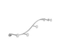 Spectrum 65070 Sweep Wall Mount 5-Hook Single Rack, Chrome by Spectrum Diversified