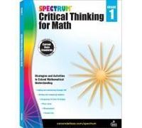 Spectrum Critical Thinking For Math, Grade 1