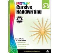 Spectrum Cursive Handwriting Grades 3 5 by Compiled by Spectrum Compiled by Spectrum (Auteur)