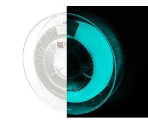 Spectrum - Filament PLA GLOW 1.75mm, BLUE 0.5kg Spule, Matériaux d'impression 3D Drucker, 3D Printer Printing Materials