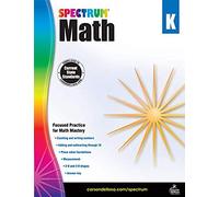 Spectrum Math Workbook, Grade K