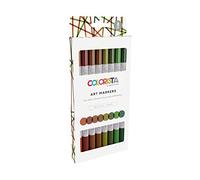 Spectrum Noir Colorista Art Markers-Pack of 8-Natural Tones, Taille Unique