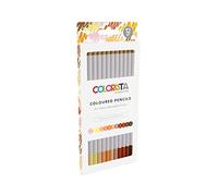 Spectrum Noir Couleur Noire Colorista Coloured Pencils-Pack of 12-Perfect Portrait, Platine, Multicolor, Taille Unique