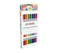 Spectrum Noir Colorista Watercolour Marker-Pack of 8-Vibrant Essentials, Taille Unique